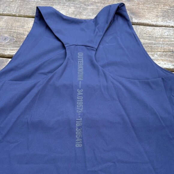 Outerknown Active Womens Blue Tank Top size S - Picture 5 of 6